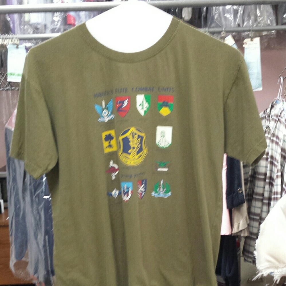Vintage Israel's elite combat units tshirt